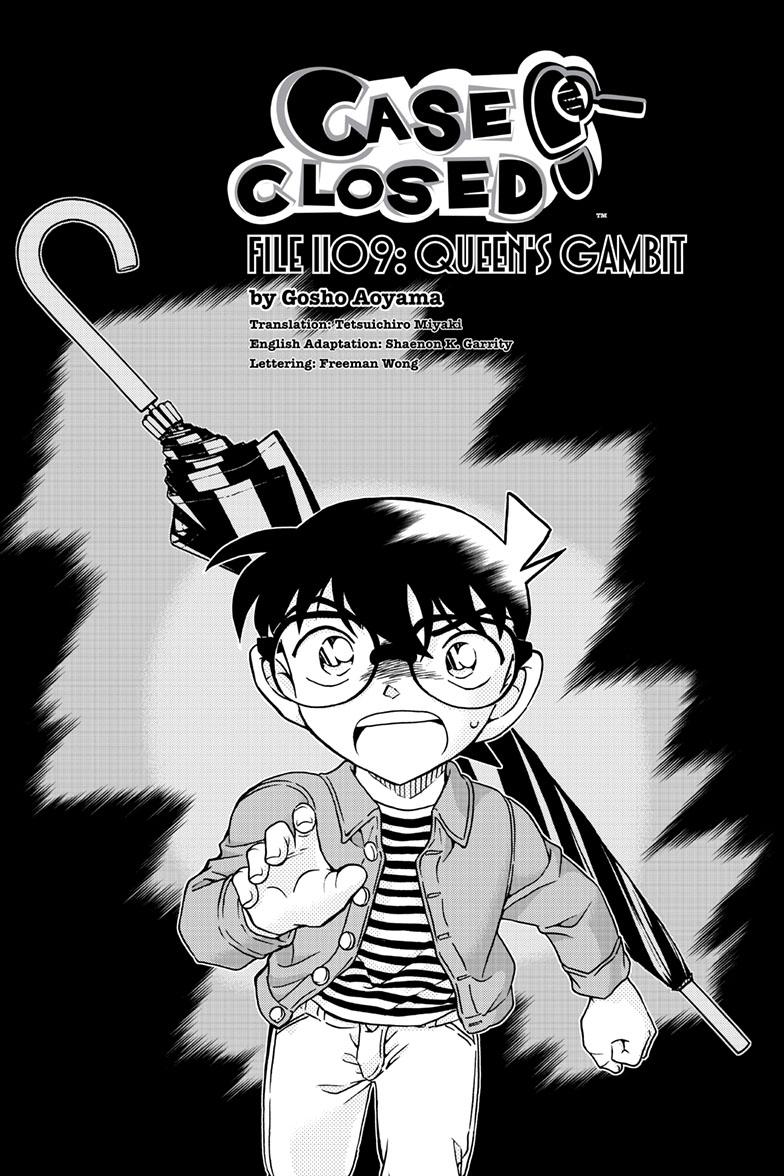 Case Closed Chapter 1109 - Page 1