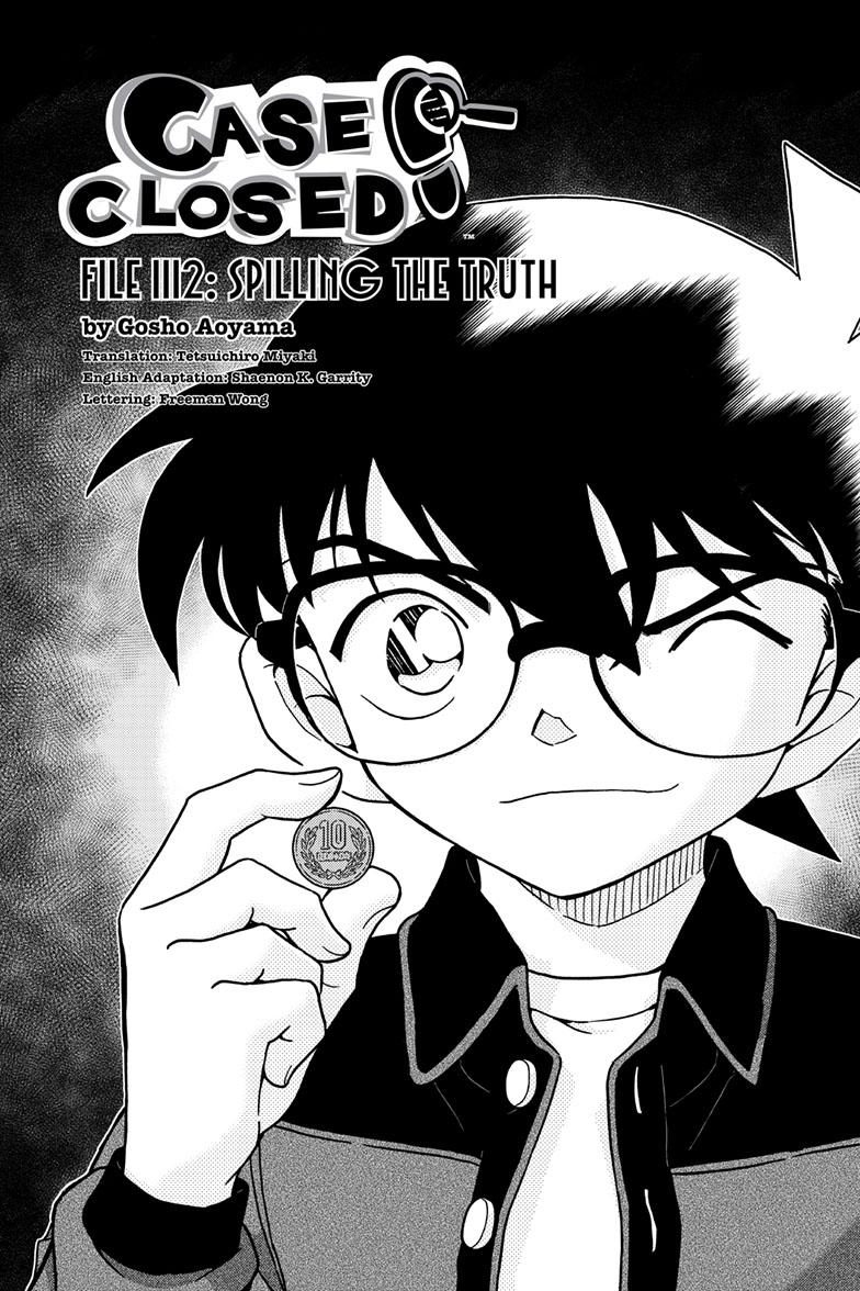 Case Closed Chapter 1112 - Page 1