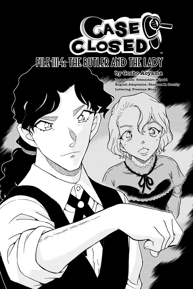Case Closed Chapter 1114 - Page 1
