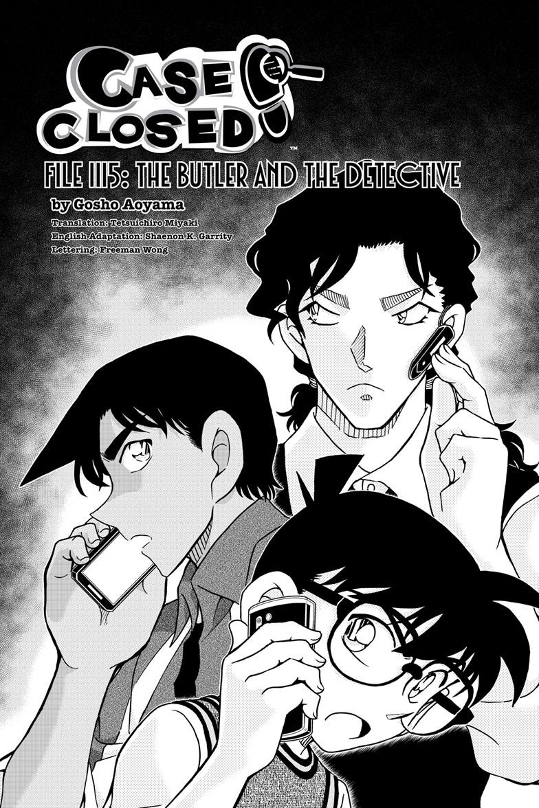 Case Closed Chapter 1115 - Page 1