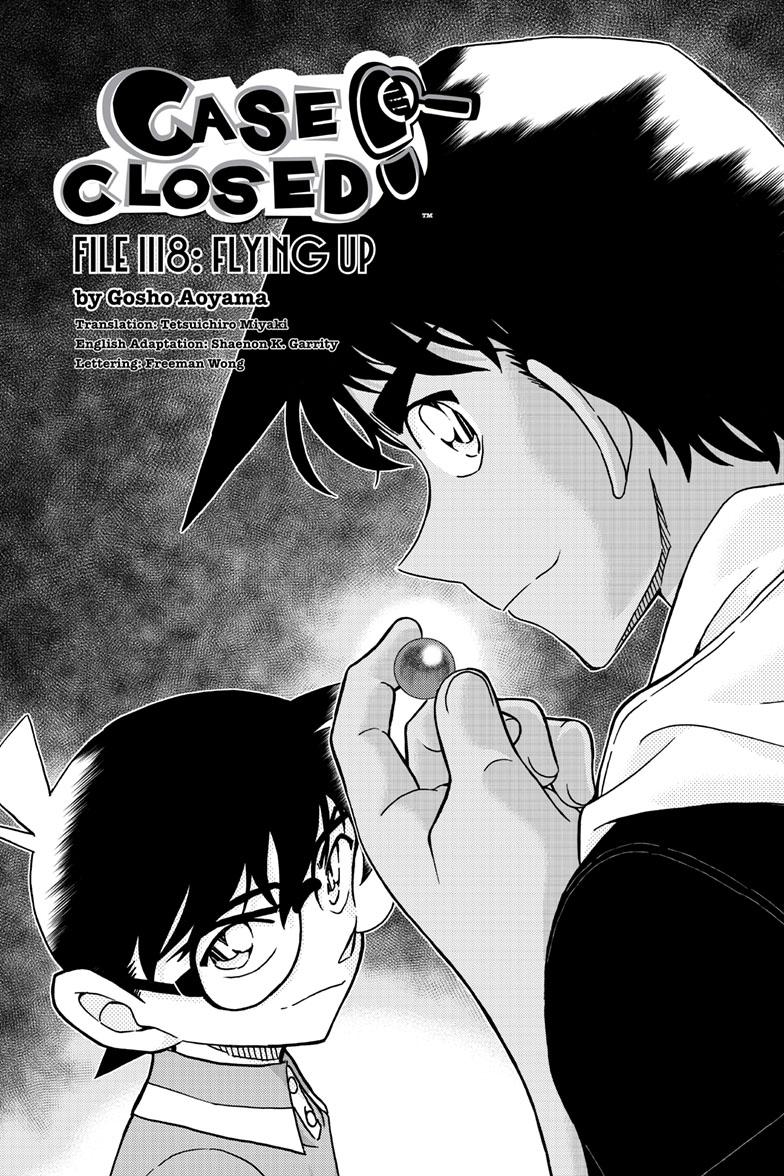 Case Closed Chapter 1118 - Page 1
