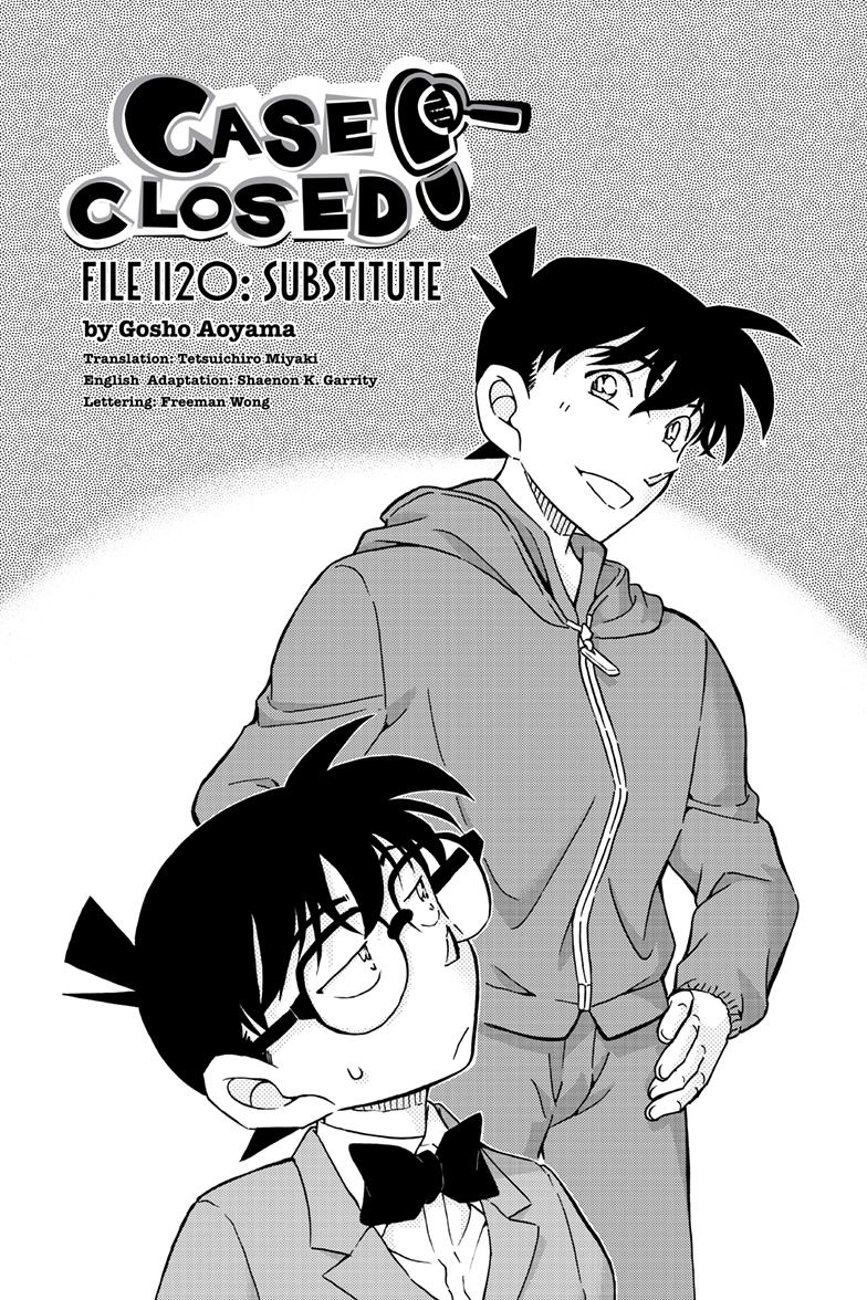 Case Closed Chapter 1120 - Page 1