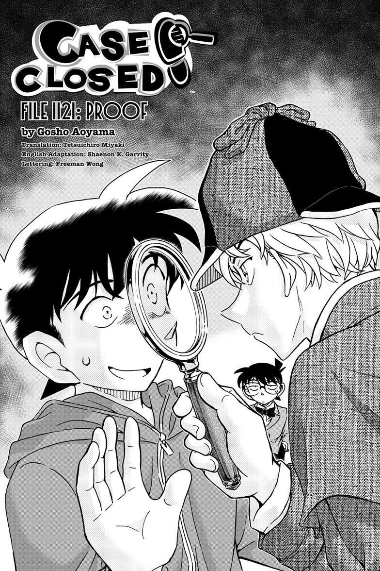 Case Closed Chapter 1121 - Page 1