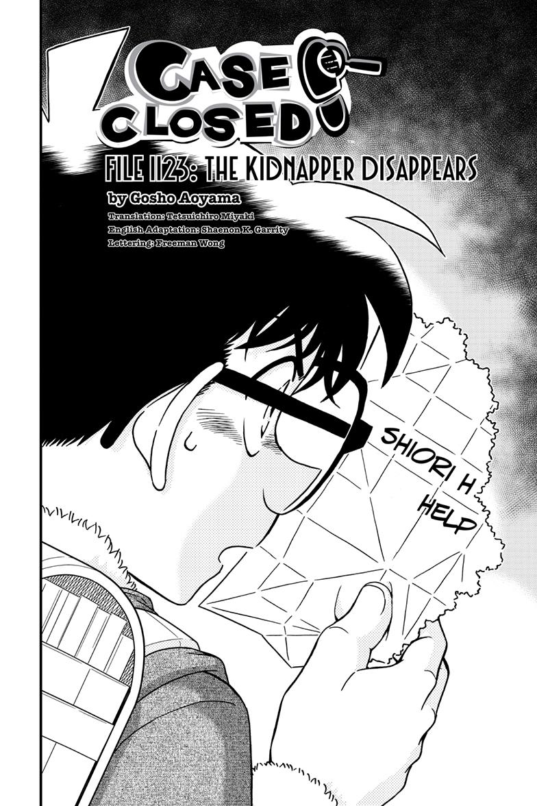 Case Closed Chapter 1123 - Page 3
