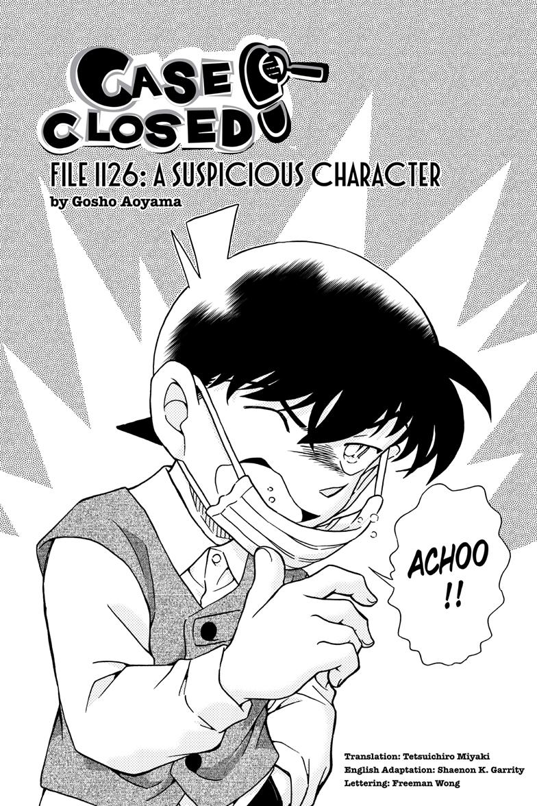 Case Closed Chapter 1126 - Page 1