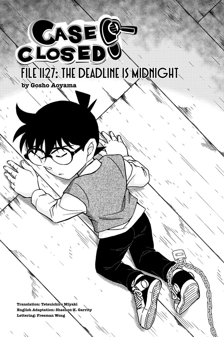 Case Closed Chapter 1127 - Page 1