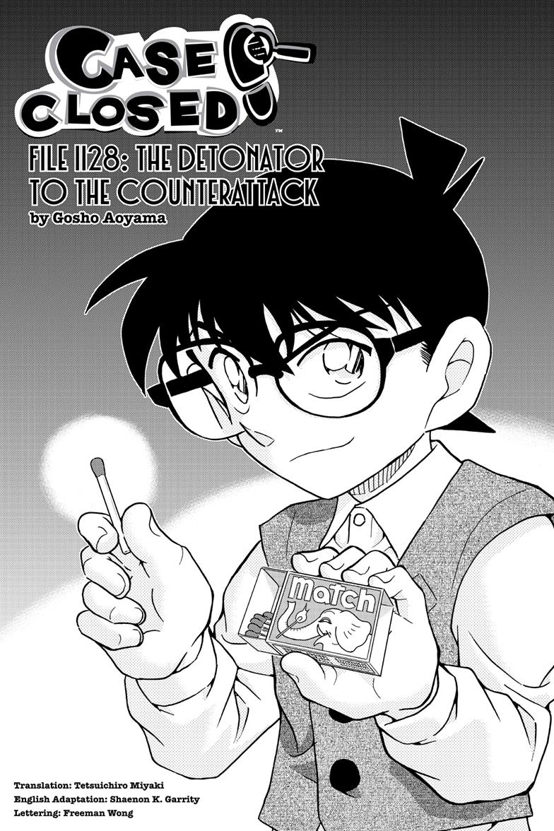 Case Closed Chapter 1128 - Page 1