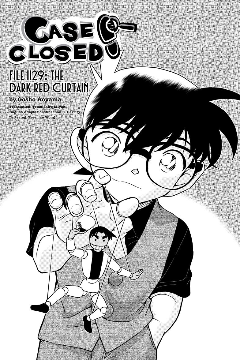 Case Closed Chapter 1129 - Page 1