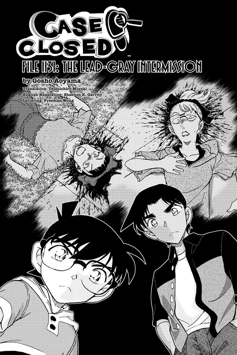 Case Closed Chapter 1131 - Page 1