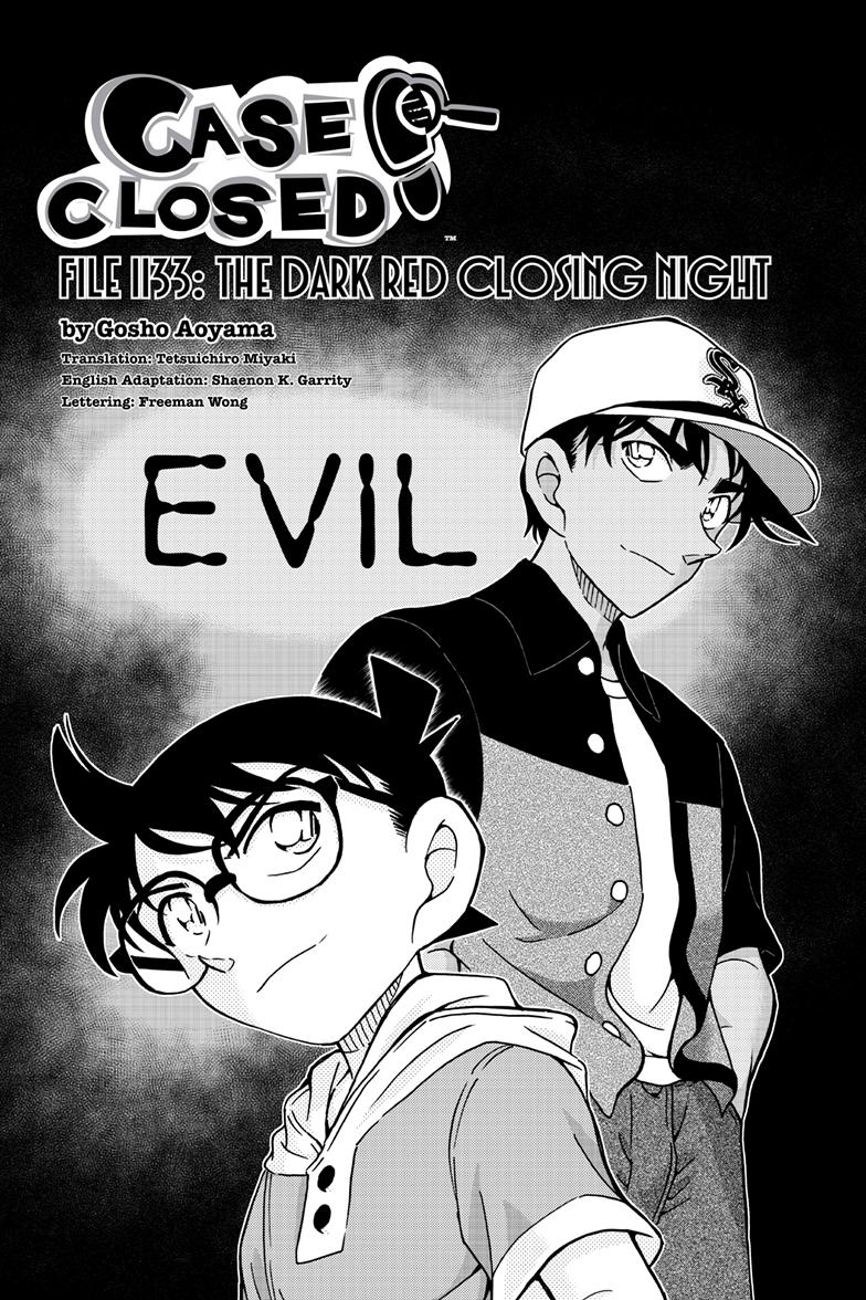 Case Closed Chapter 1133 - Page 1