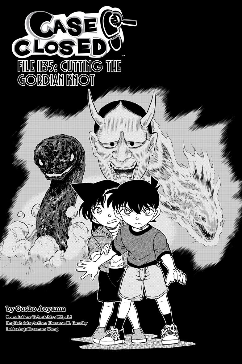 Case Closed Chapter 1135 - Page 1
