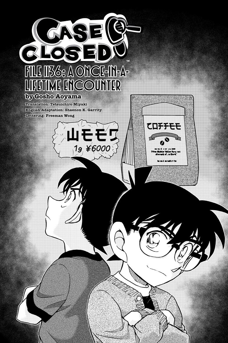 Case Closed Chapter 1136 - Page 1