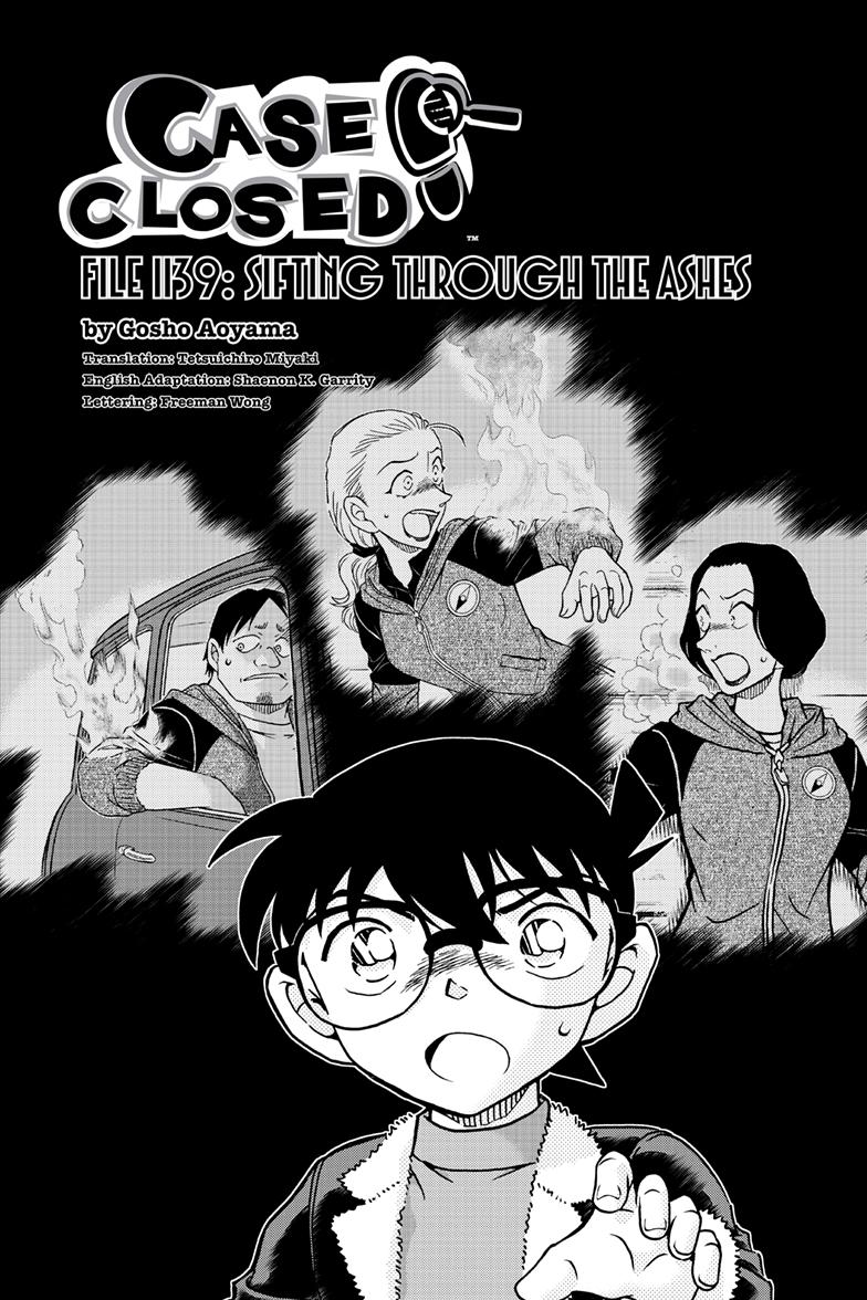 Case Closed Chapter 1139 - Page 1