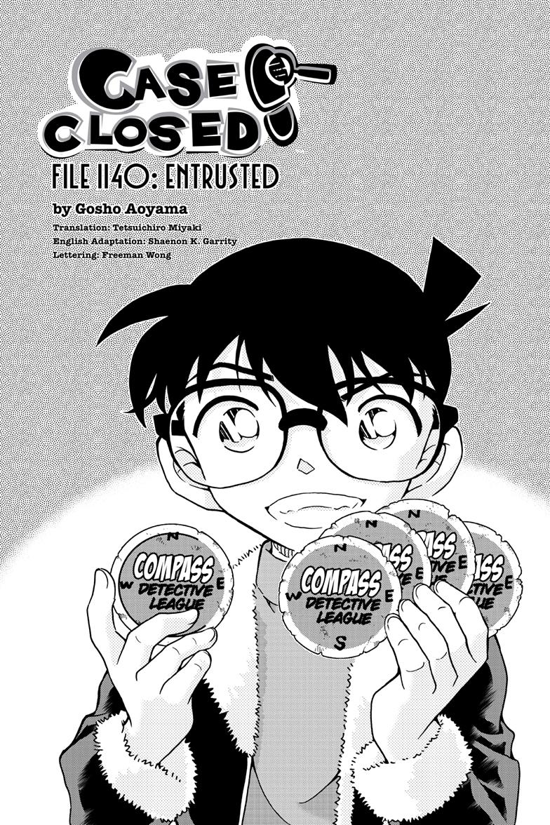 Case Closed Chapter 1140 - Page 1