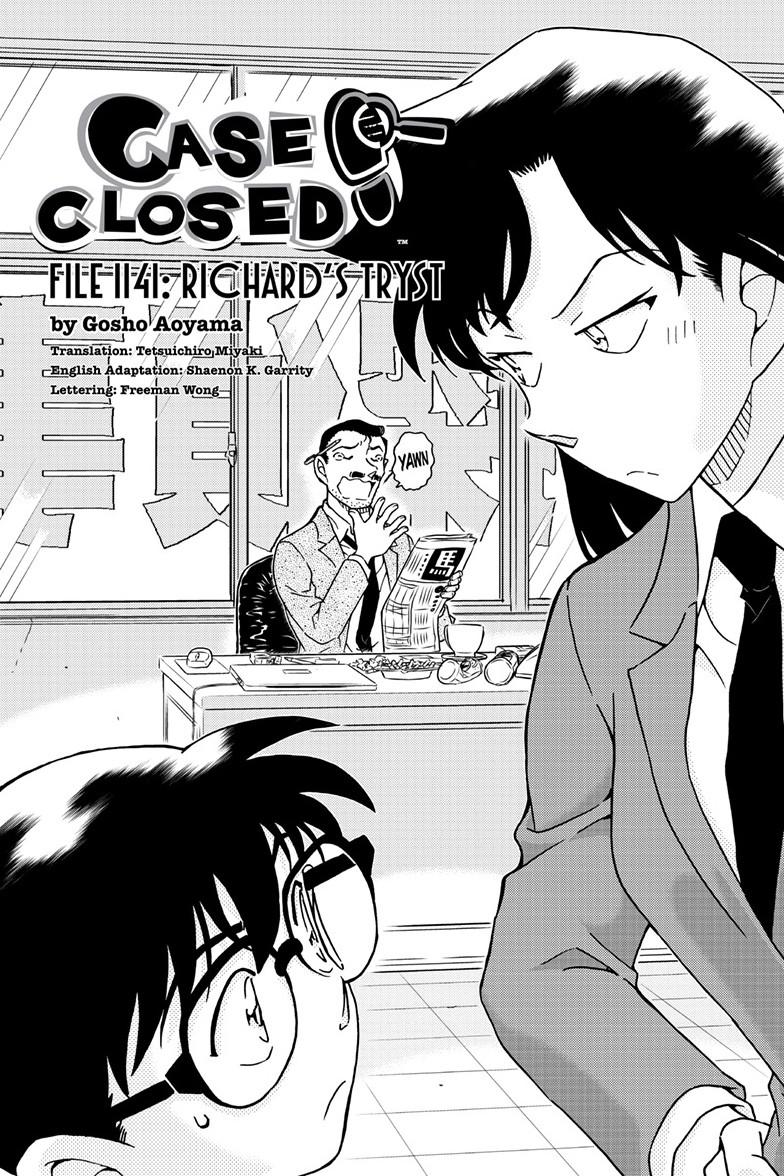 Case Closed Chapter 1141 - Page 2