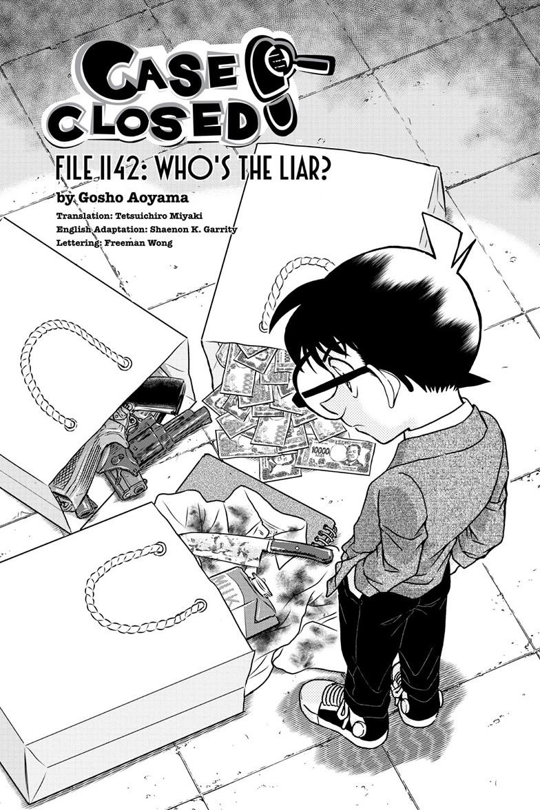 Case Closed Chapter 1142 - Page 2