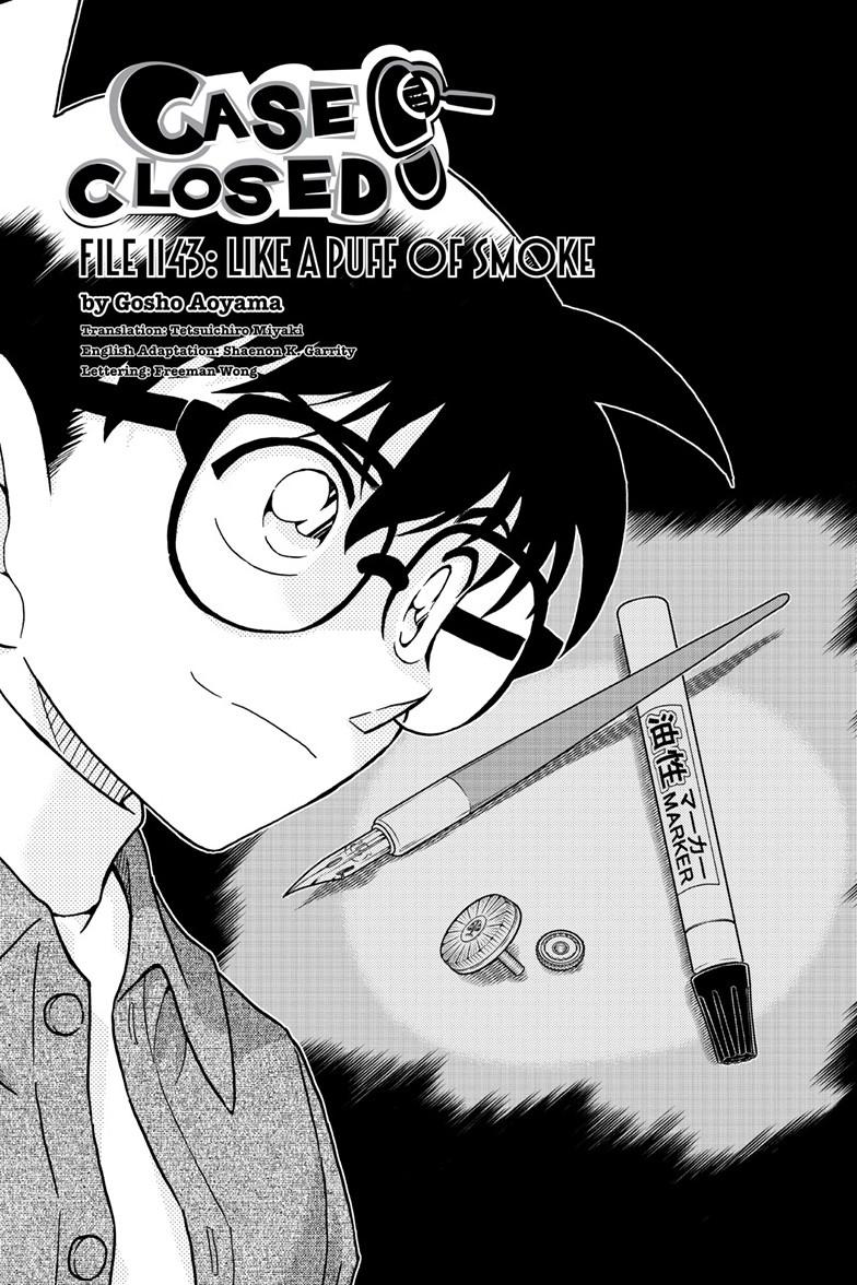 Case Closed Chapter 1143 - Page 2