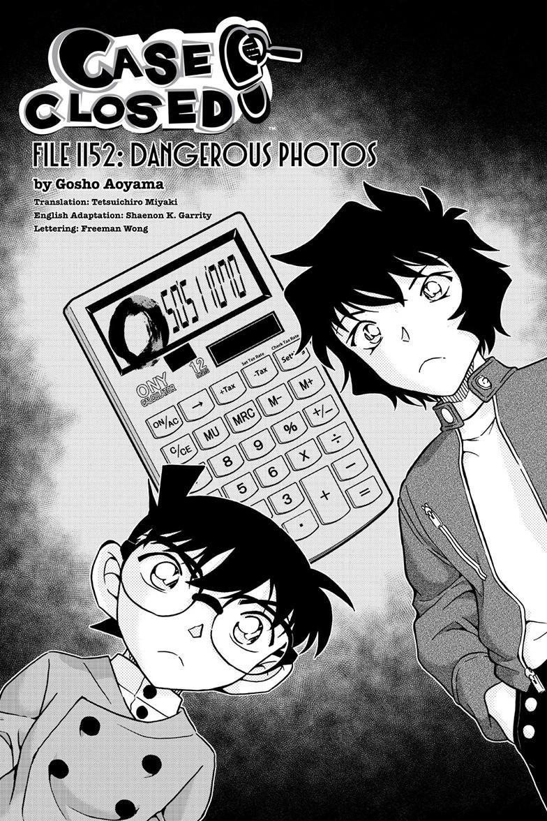 Case Closed Chapter 1152 - Page 2