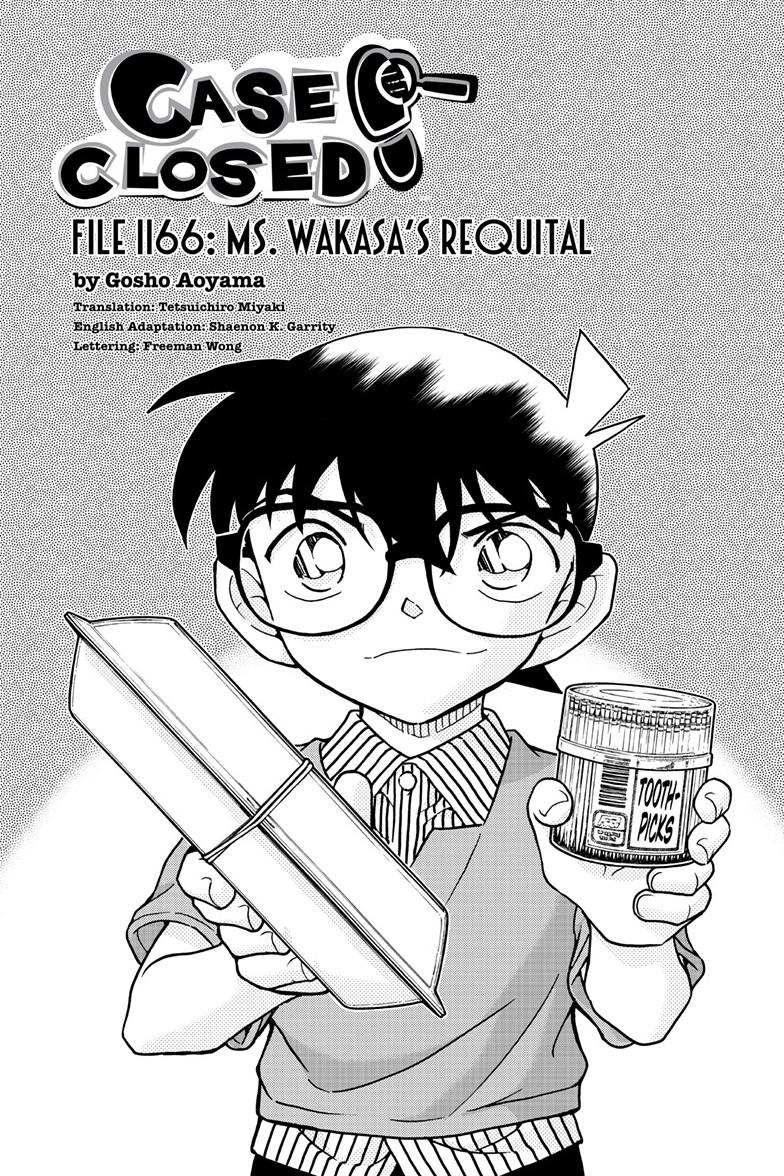 Case Closed Chapter 1166 - Page 2
