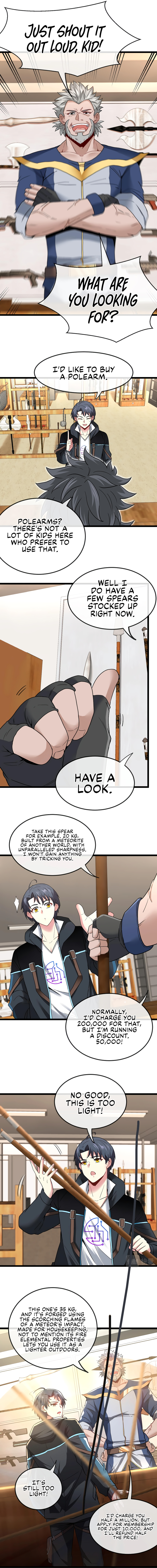 Divine Leveling System Chapter 13 - Page 15