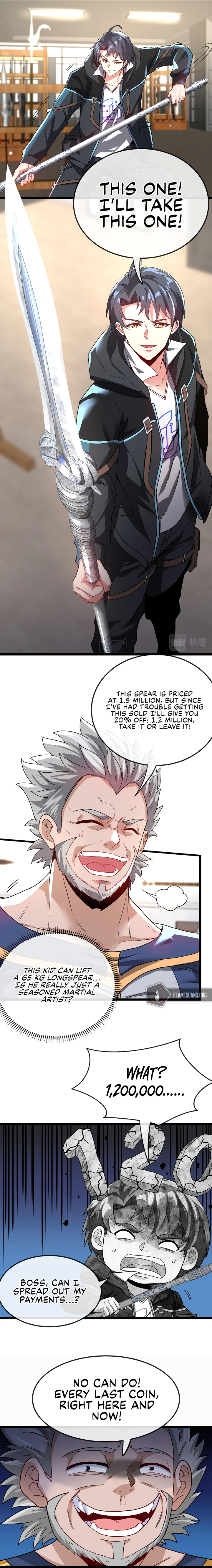 Divine Leveling System Chapter 13 - Page 19