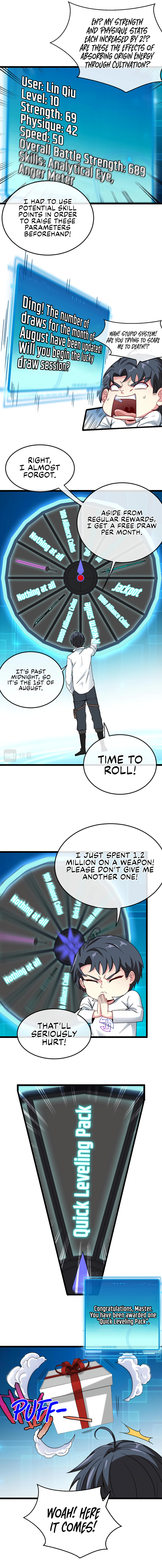 Divine Leveling System Chapter 13 - Page 21