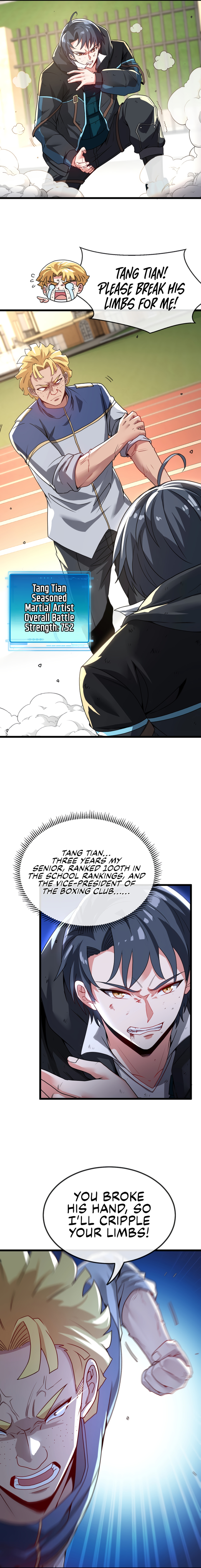 Divine Leveling System Chapter 15 - Page 4