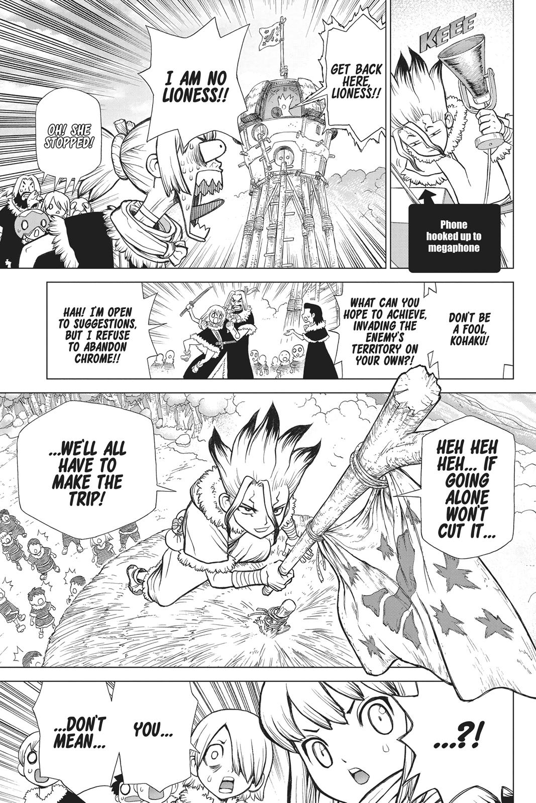 Dr. STONE Chapter 67 - Page 14