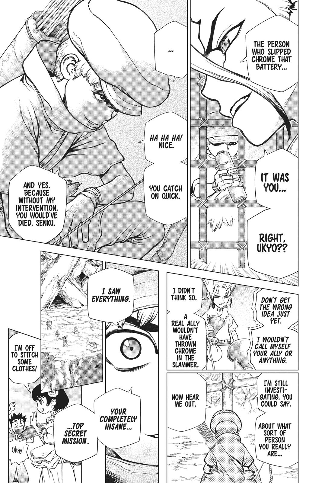 Dr. STONE Chapter 73 - Page 14