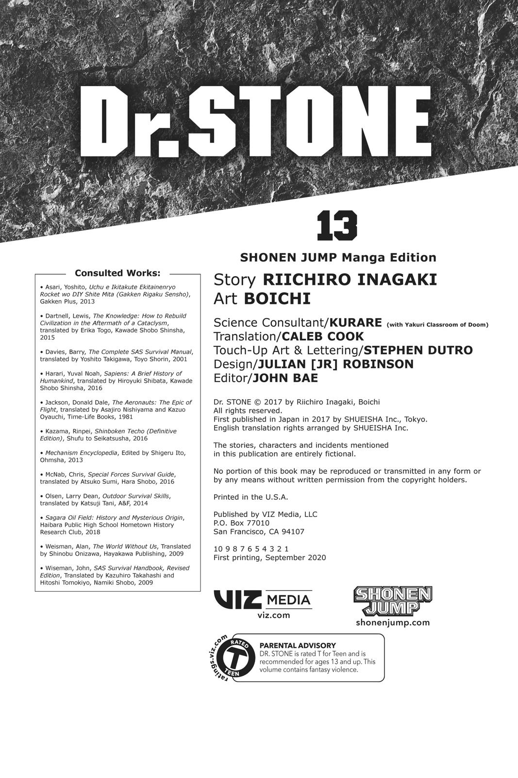 Dr. STONE Chapter 107 - Page 3