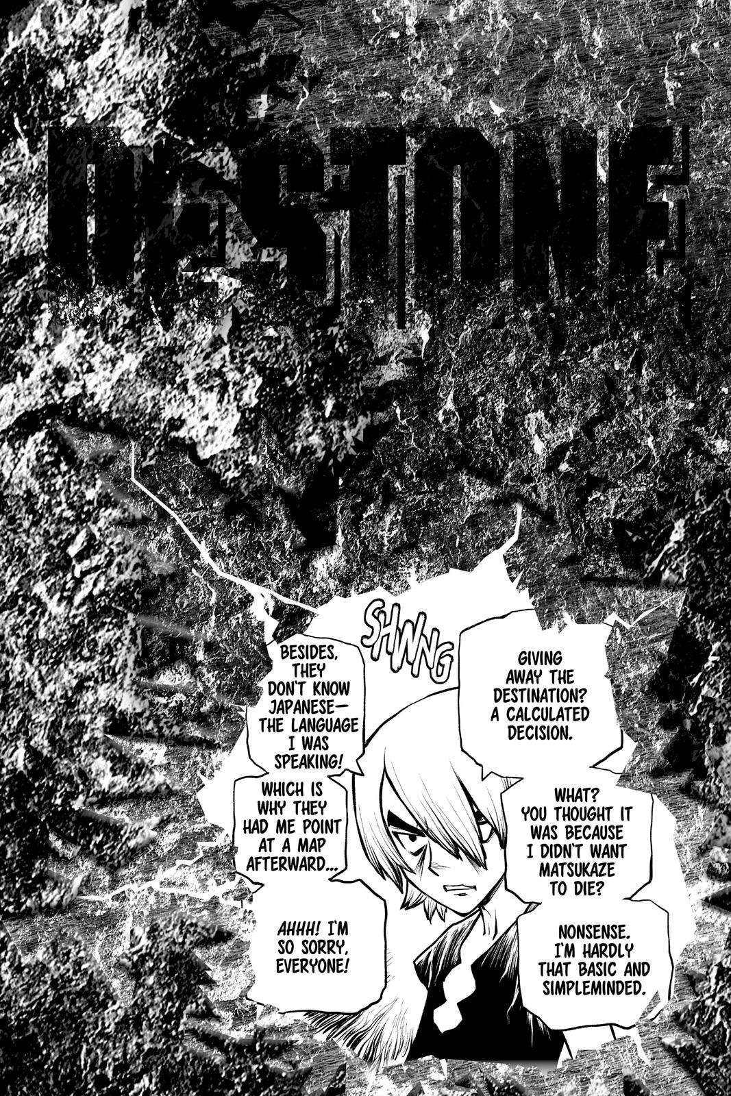 Dr. STONE Chapter 170 - Page 22