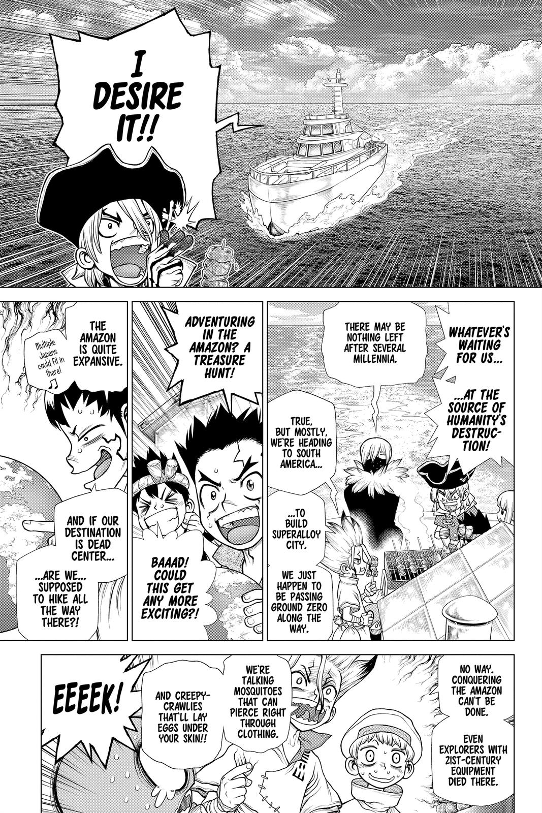 Dr. STONE Chapter 172 - Page 3