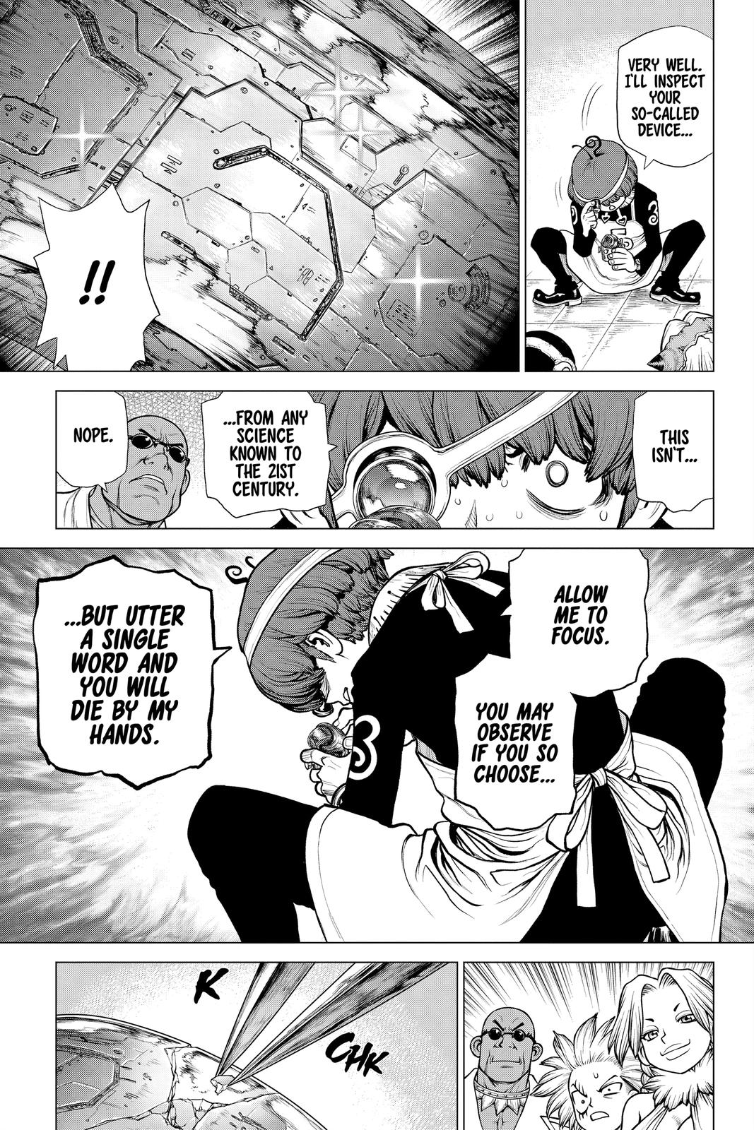 Dr. STONE Chapter 177 - Page 13