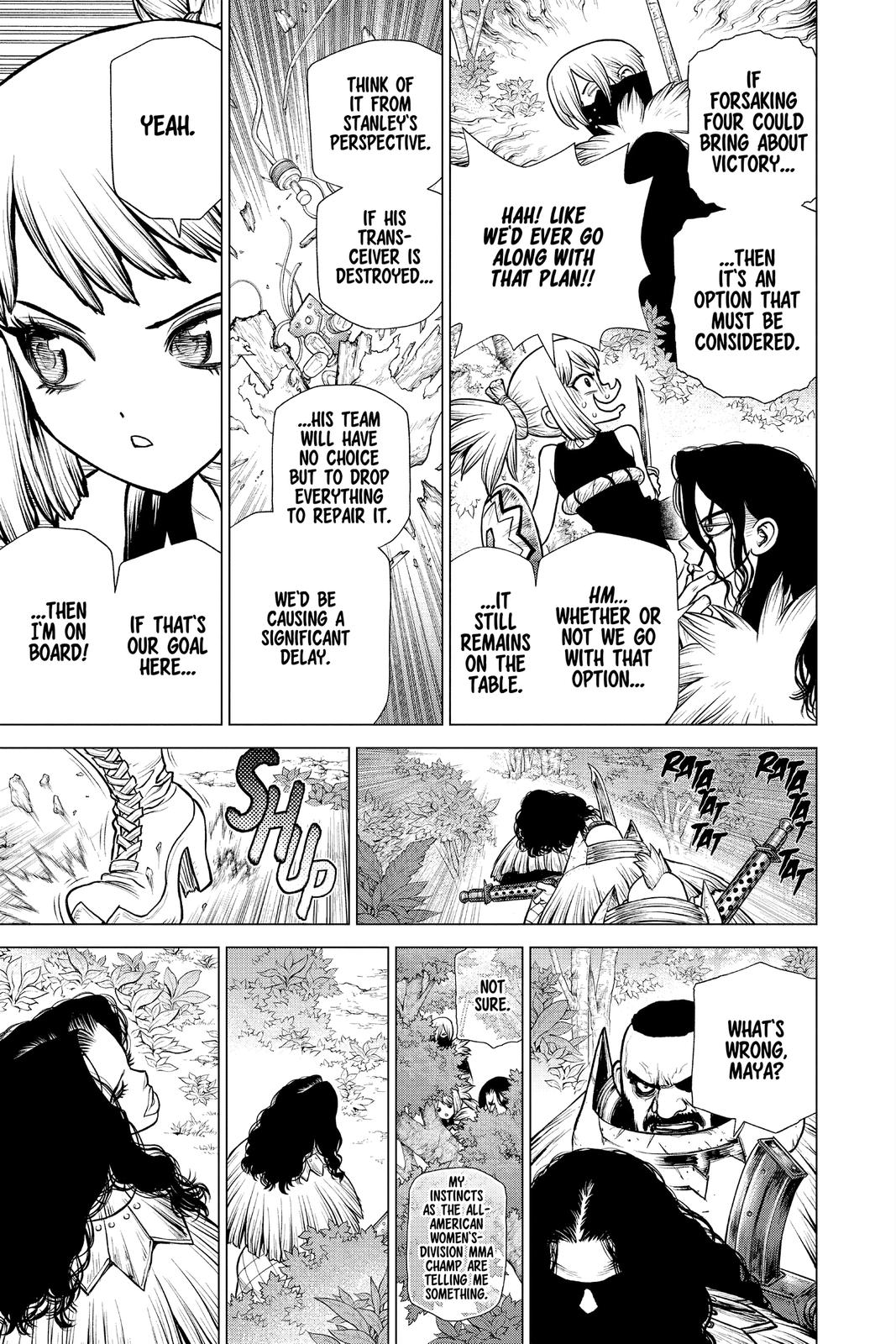 Dr. STONE Chapter 187 - Page 12