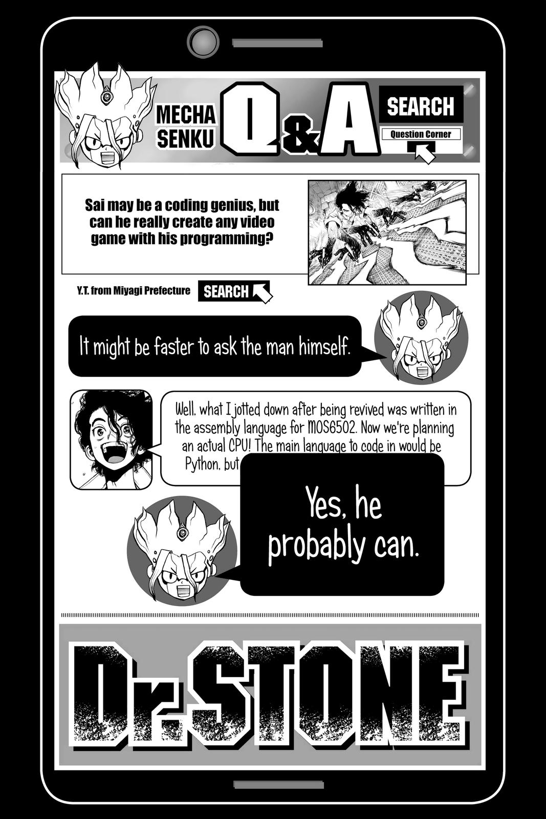 Dr. STONE Chapter 206 - Page 27