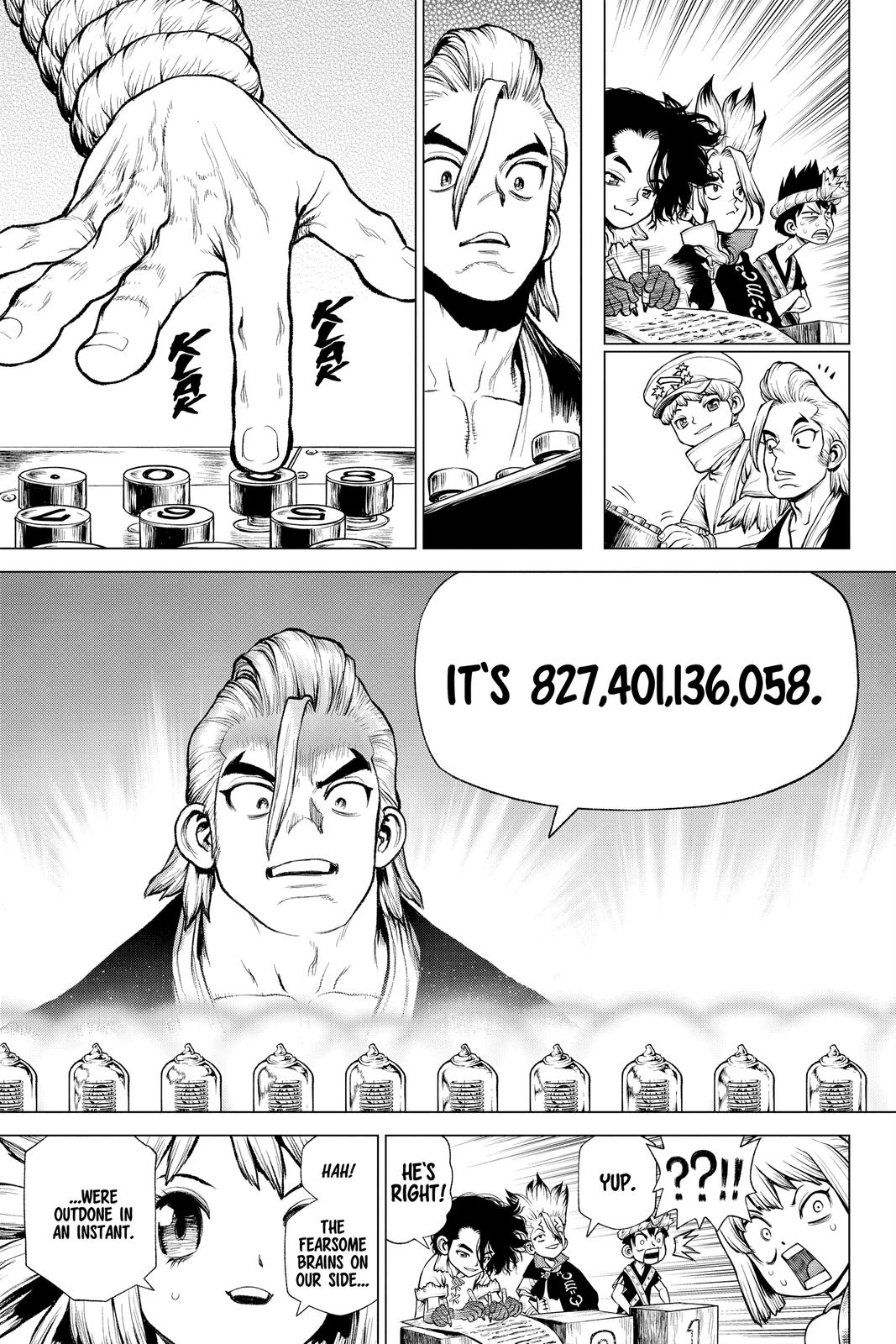 Dr. STONE Chapter 208 - Page 14