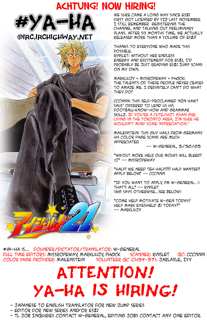 Eyeshield 21 Chapter 57 - Page 22
