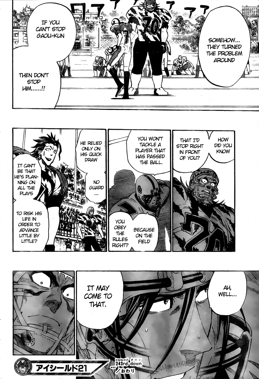 Eyeshield 21 Chapter 243 - Page 17