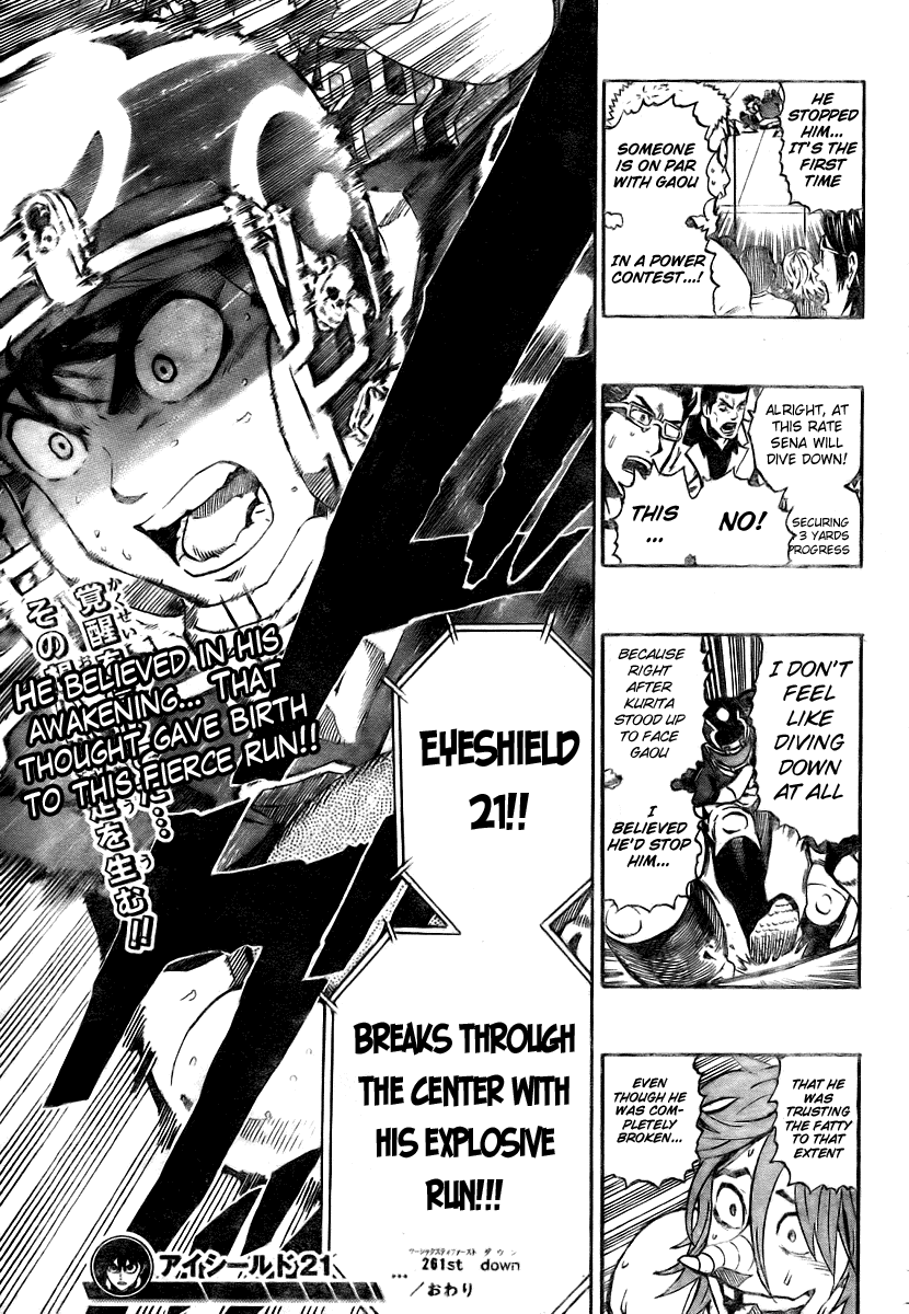 Eyeshield 21 Chapter 261 - Page 17