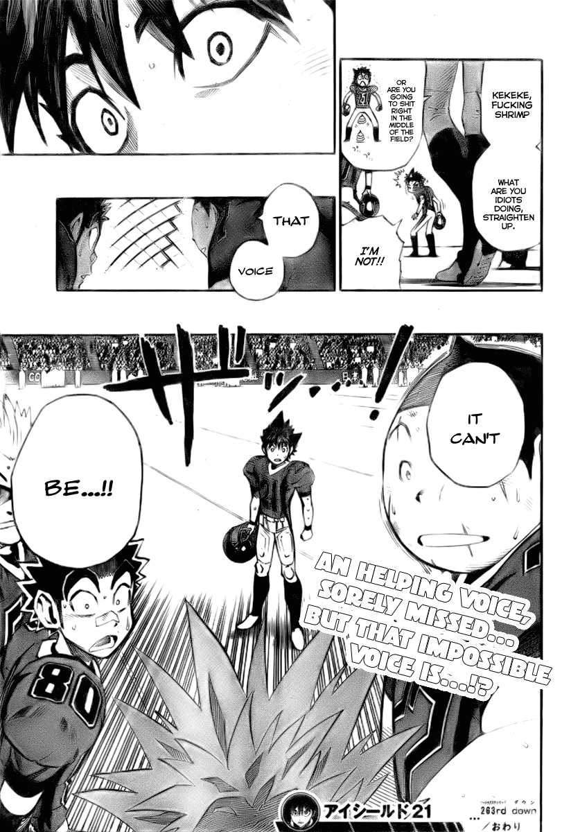 Eyeshield 21 Chapter 263 - Page 18