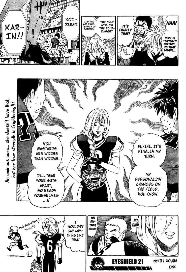 Eyeshield 21 Chapter 284 - Page 18