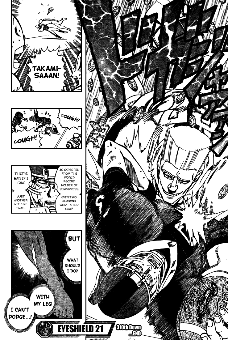 Eyeshield 21 Chapter 310 - Page 19