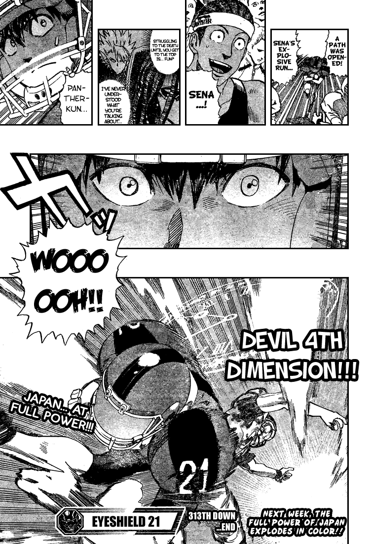 Eyeshield 21 Chapter 313 - Page 18