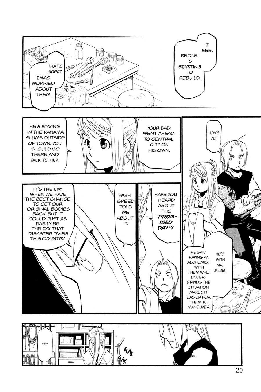 Fullmetal Alchemist Chapter 84 - Page 20