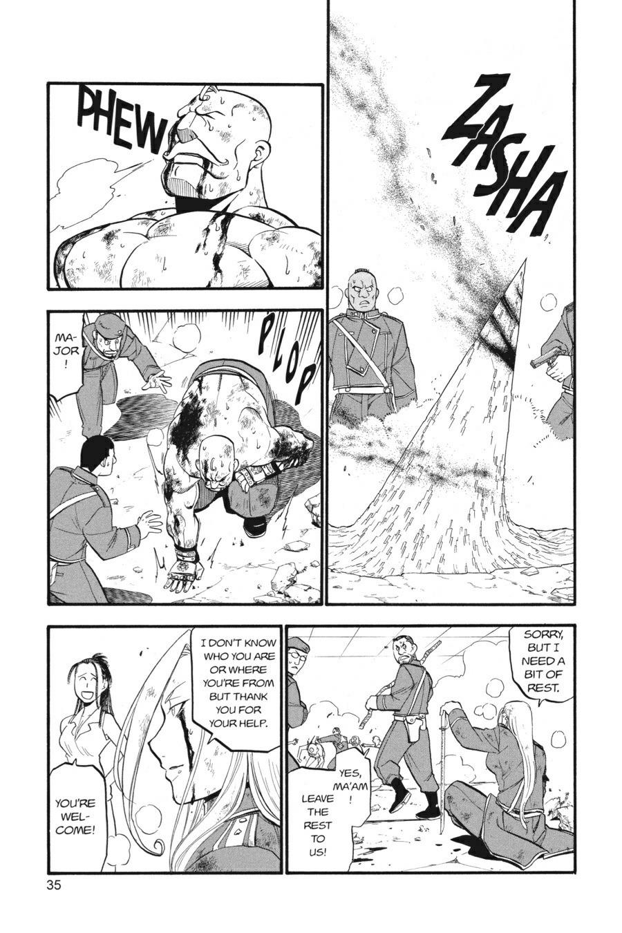 Fullmetal Alchemist Chapter 96 - Page 35