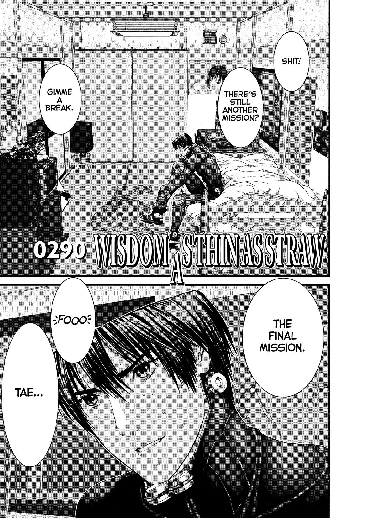 Gantz Chapter 290 - Page 1