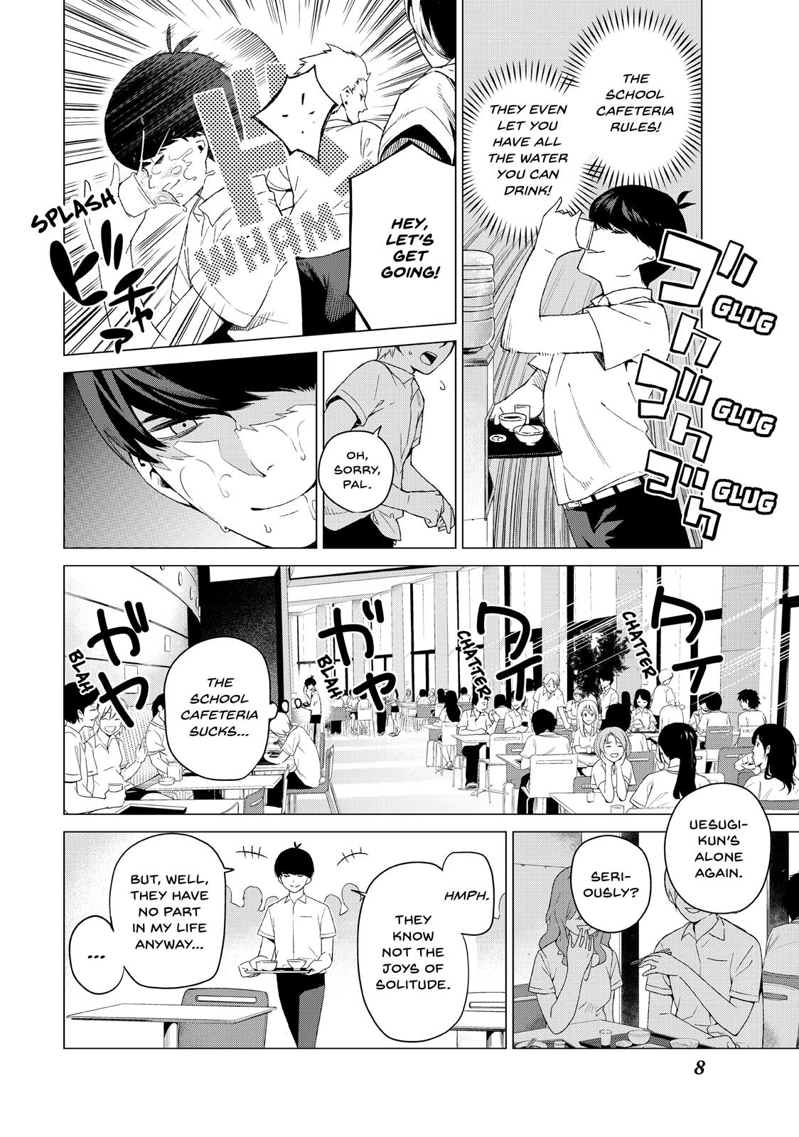 The Quintessential Quintuplets Chapter 1 - Page 8