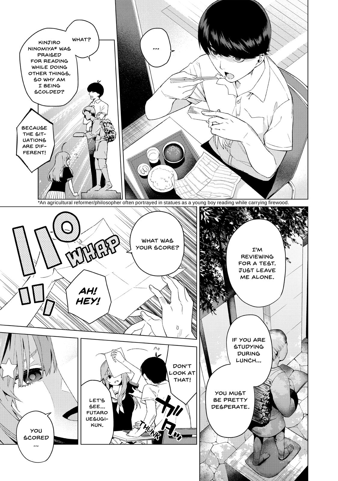 The Quintessential Quintuplets Chapter 1 - Page 13