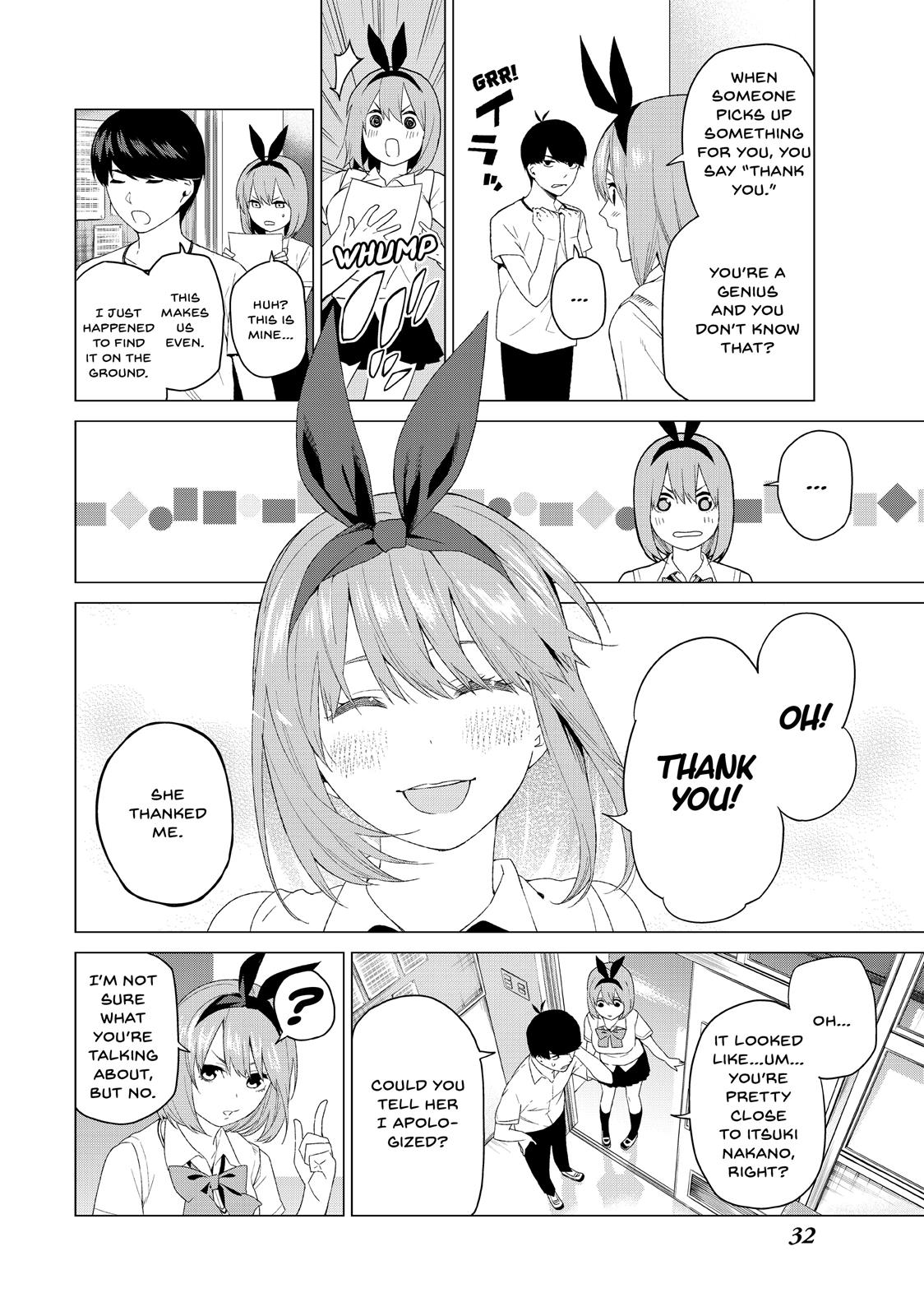 The Quintessential Quintuplets Chapter 1 - Page 32
