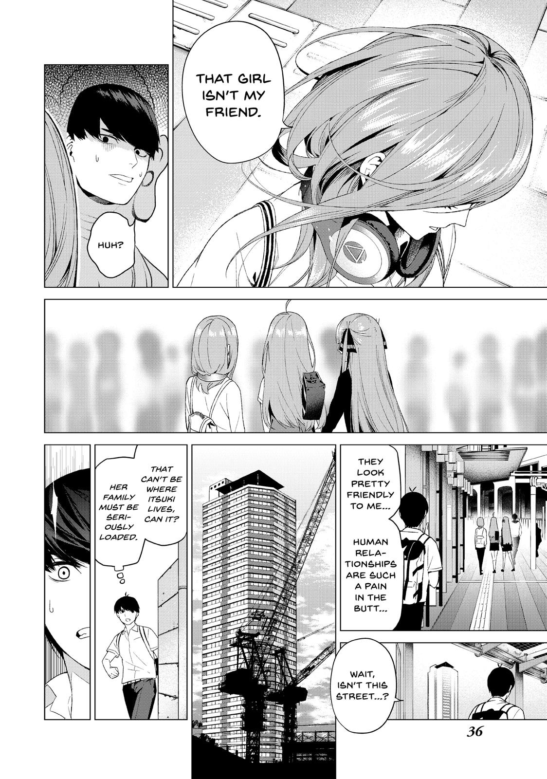 The Quintessential Quintuplets Chapter 1 - Page 36